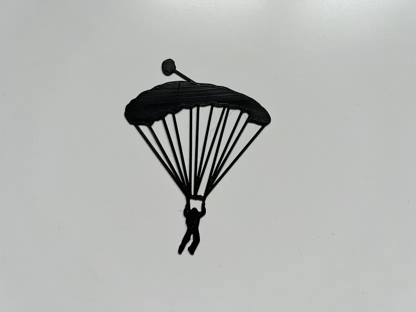 Tranh Treo Tường Nghệ Thuật Người Nhảy Dù 3D Độc Đáo - Image 1