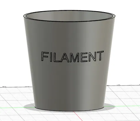 Thùng Rác Đựng Sợi Thừa Filament 3D Tiện Lợi - Image 1