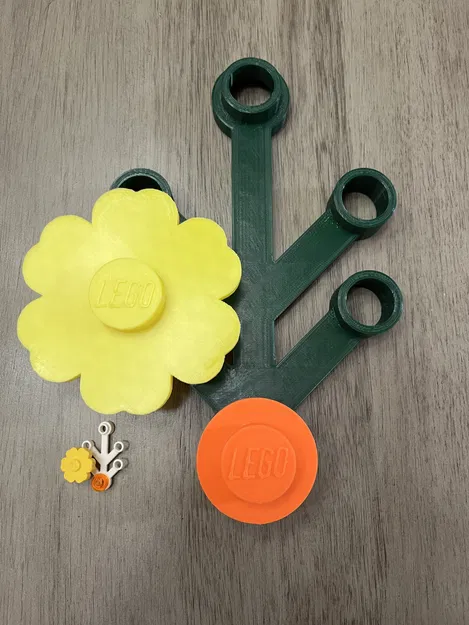 Bông hoa có stud cho vòng nguyệt quế Lego - Image 2