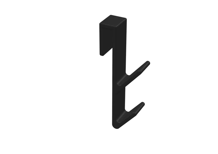 Móc treo khăn/quần áo cho kính phòng tắm (kính 4–10 mm) - Image 2