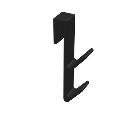 Móc treo khăn/quần áo cho kính phòng tắm (kính 4–10 mm)