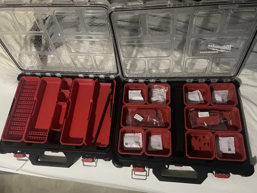 Khay Đựng Phụ Kiện Đa Năng Milwaukee Packout Slim Organiser - Image 1