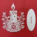 Nến Giáng Sinh 2 (Christmas candle 2) - Thumbnail 2
