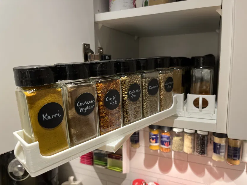 Kệ Gia Vị Kéo Xoay 3D Thông Minh - Sắp Xếp Gọn Gàng Bếp Nhà - Image 3