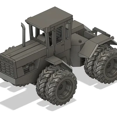 Mô Hình Máy Kéo International 4366 4WD Tỷ Lệ 1:16