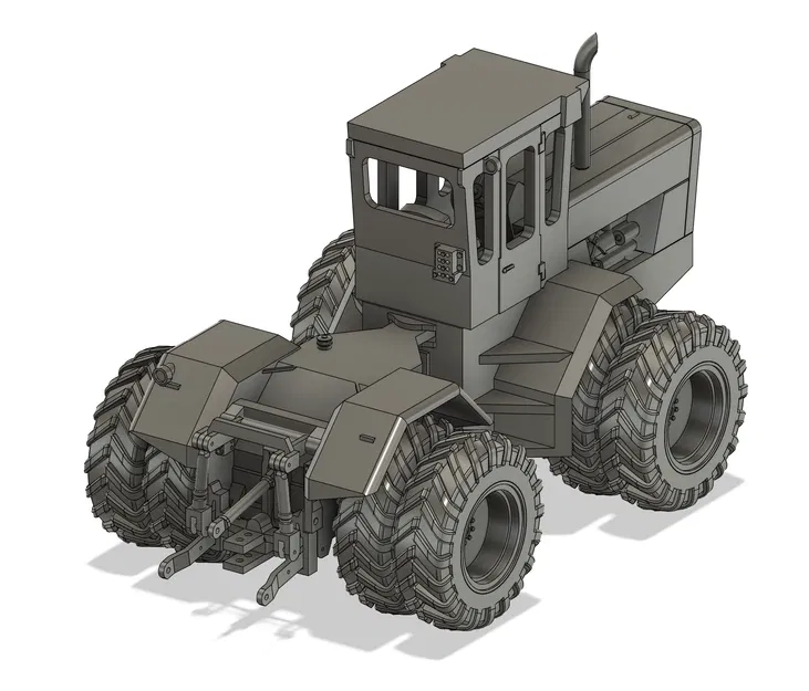 Mô Hình Máy Kéo International 4366 4WD Tỷ Lệ 1:16 - Image 3