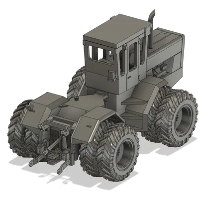 Mô Hình Máy Kéo International 4366 4WD Tỷ Lệ 1:16