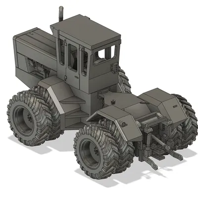 Mô Hình Máy Kéo International 4366 4WD Tỷ Lệ 1:16