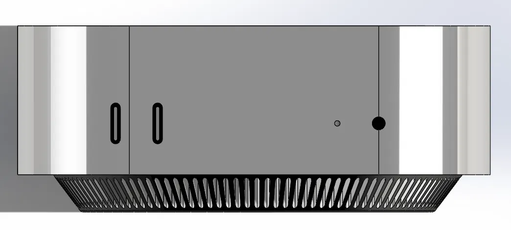 Mô Hình Máy Tính Mac Mini 3D - Biểu Tượng Apple - Image 3