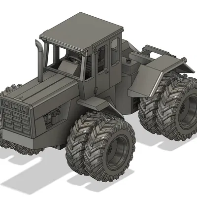 Mô Hình Máy Kéo International 4586 4WD Tỉ Lệ 1:16