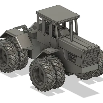 Mô Hình Máy Kéo International 4586 4WD Tỉ Lệ 1:16