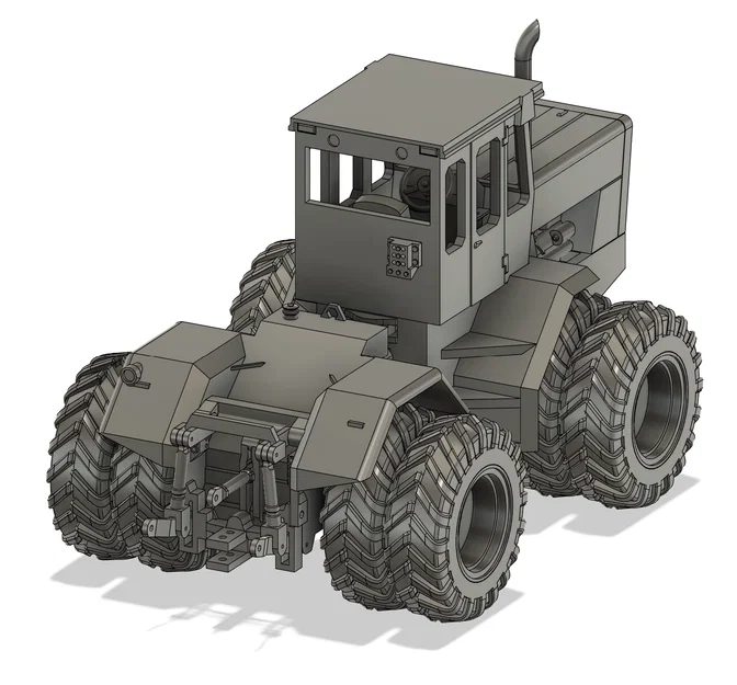 Mô Hình Máy Kéo International 4586 4WD Tỉ Lệ 1:16 - Image 3