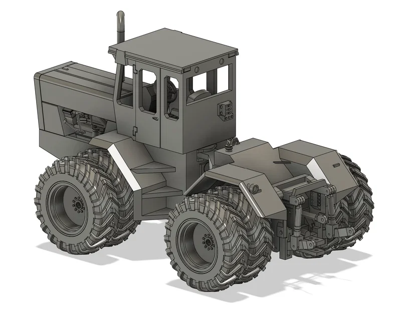 Mô Hình Máy Kéo International 4586 4WD Tỉ Lệ 1:16 - Image 4