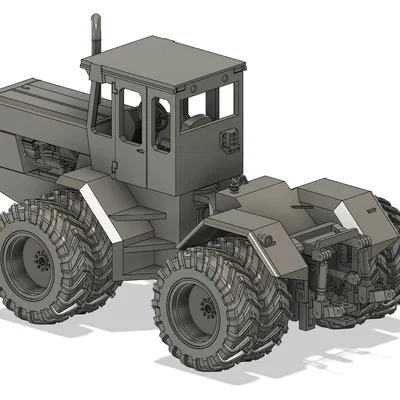 Mô Hình Máy Kéo International 4586 4WD Tỉ Lệ 1:16