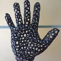 Voronoi Hand – Bàn tay Voronoi đỡ xà phòng - Thumbnail 1