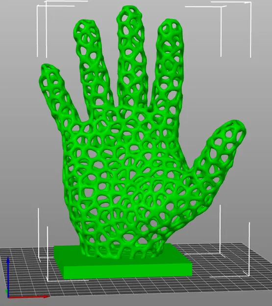 Voronoi Hand – Bàn tay Voronoi đỡ xà phòng - Image 2