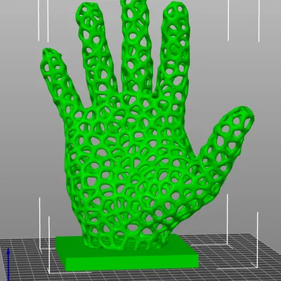 Voronoi Hand – Bàn tay Voronoi đỡ xà phòng