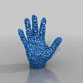 Voronoi Hand – Bàn tay Voronoi đỡ xà phòng - Thumbnail 5