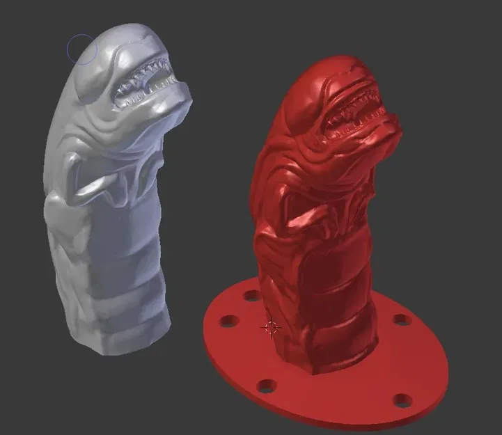 Mô Hình "Chestburster" Sinh Vật Lạ - Phụ Kiện Halloween Độc Đáo - Image 1