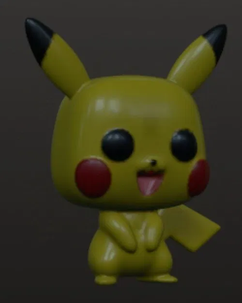 Pikachu phong cách Funko (Funko Pop style) - Image 3