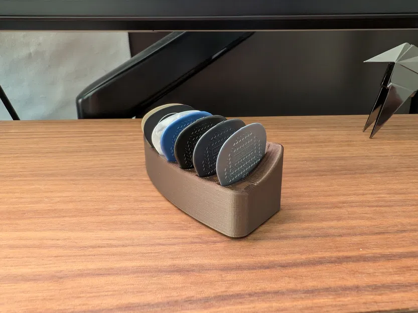 Kệ Đựng Phím Guitar 3D - Giữ Gọn Gàng & Dễ Lấy Pick - Image 1