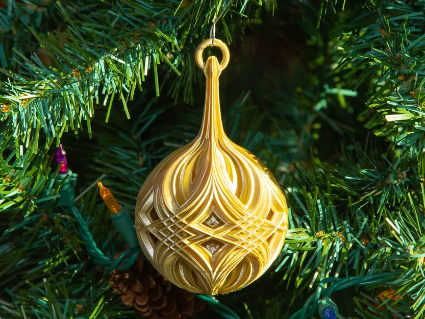 Starburst Christmas Ornament – Ornament ngôi sao tia nổ trang trí cây thông - Image 1