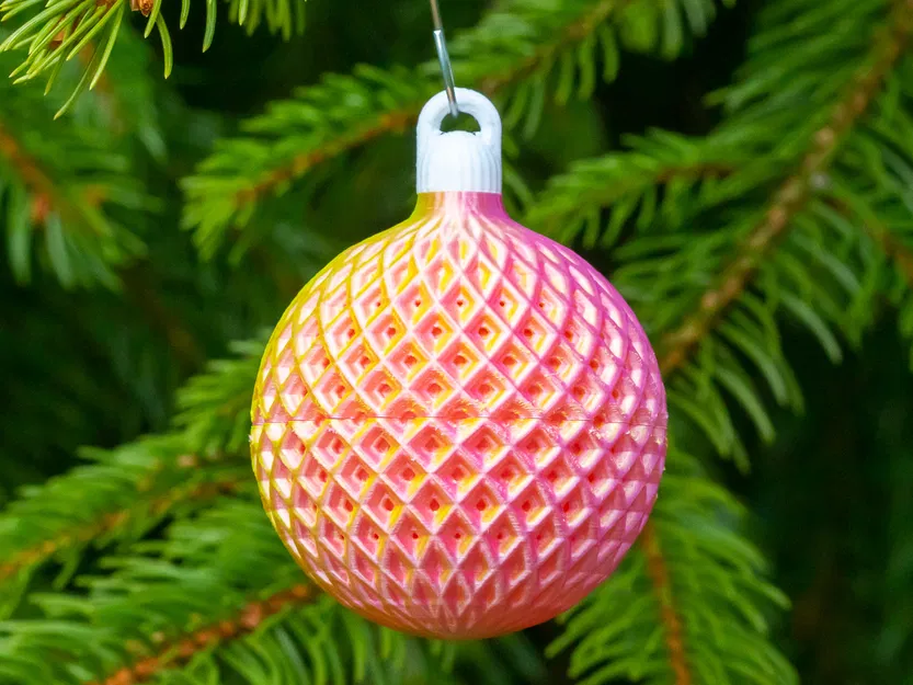 Bóng Noel – Lưới Siêu Mịn (Christmas Ball - Super Fine Lattice) - Image 2