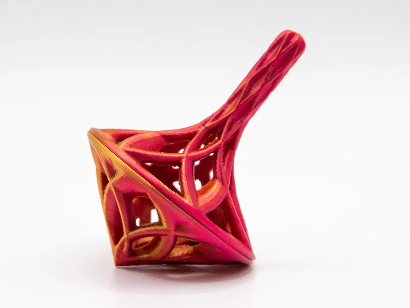 Ultimate Open Lattice Top (6 Point Pattern) – Con quay lưới mở 6 điểm - Image 1