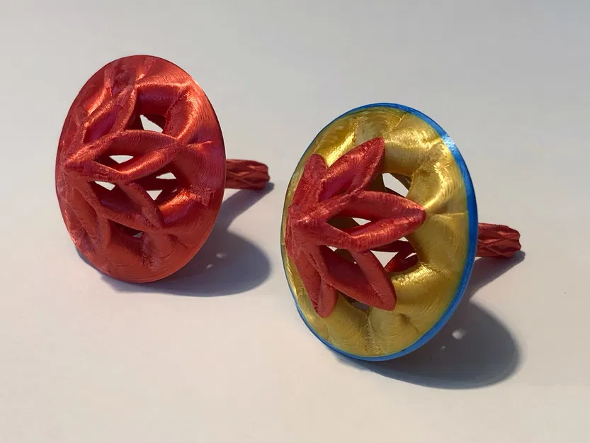 Ultimate Open Lattice Top (6 Point Pattern) – Con quay lưới mở 6 điểm - Image 7