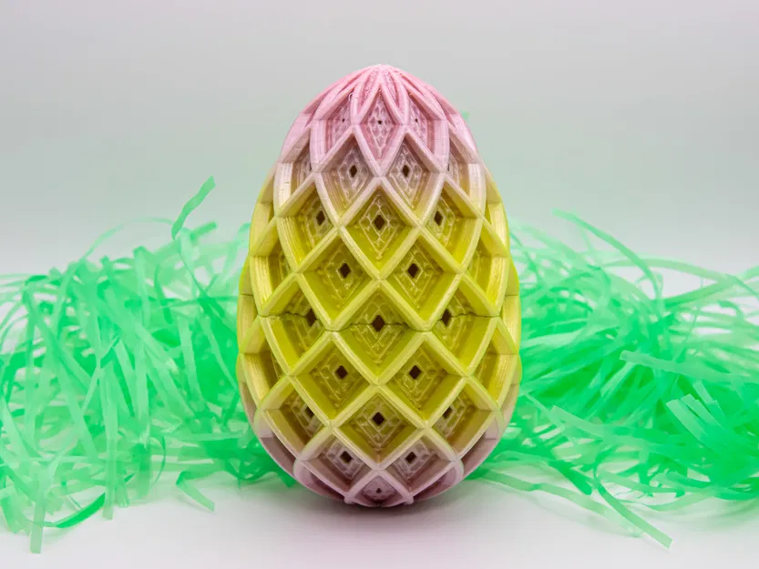 Trứng Phục Sinh Lưới Mịn (Fine Lattice Easter Egg) - Image 1
