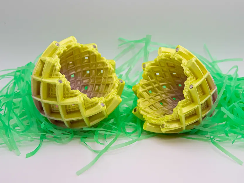 Trứng Phục Sinh Lưới Mịn (Fine Lattice Easter Egg) - Image 2