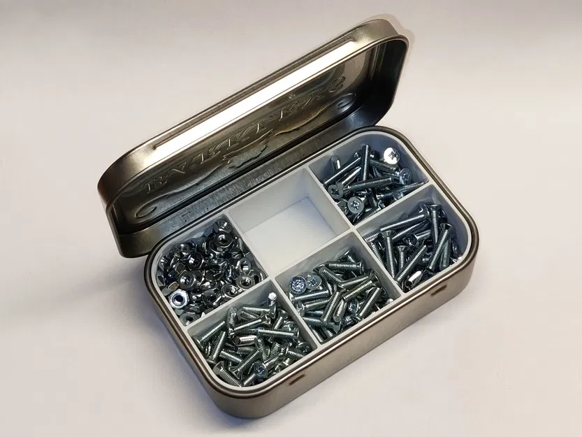 Miếng Insert Chia Ngăn Cho Hộp Barkleys Mint Tin Organizer Insert - Image 1