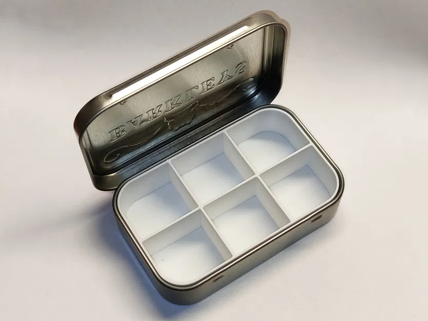 Miếng Insert Chia Ngăn Cho Hộp Barkleys Mint Tin Organizer Insert - Image 2