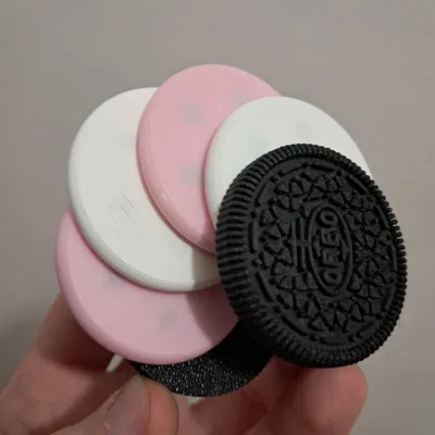 Oreo Magnetic Fidget Slider cho bi nam châm 5mm hoặc nam châm khối 4mm