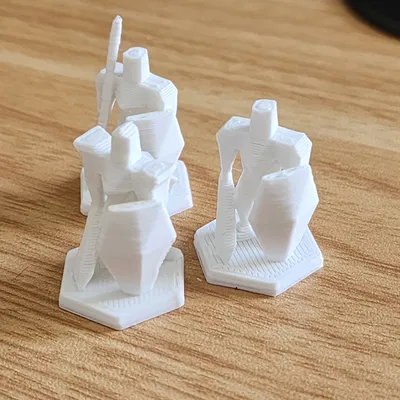 Model Lính Canh Thành Phố cho TTRPG