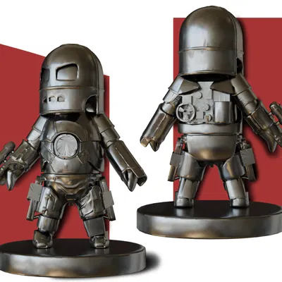 Tượng Iron Man Mark 1 lấy cảm hứng (Iron man Mark 1 inspired statue)