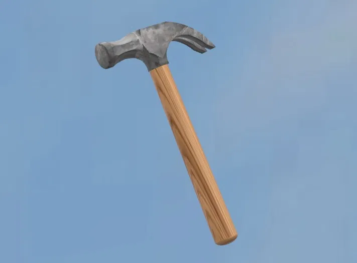 Búa (Hammer) tỉ lệ 1:18 & tương thích Playmobil/Sylvanian - Image 1