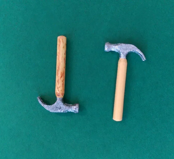 Búa (Hammer) tỉ lệ 1:18 & tương thích Playmobil/Sylvanian - Image 4