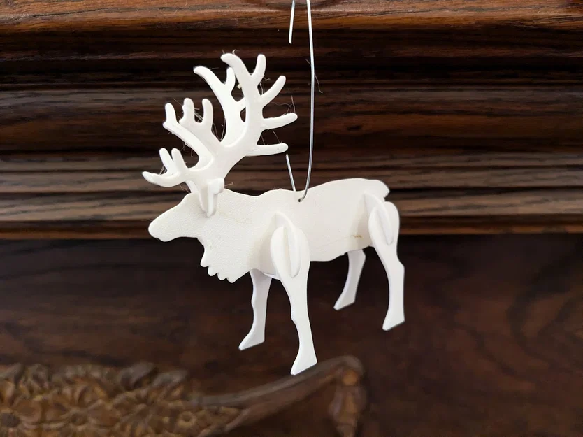 Kit-Card Tuần Lộc Giáng Sinh – Bản Ornament bẻ rời dễ dàng - Image 1