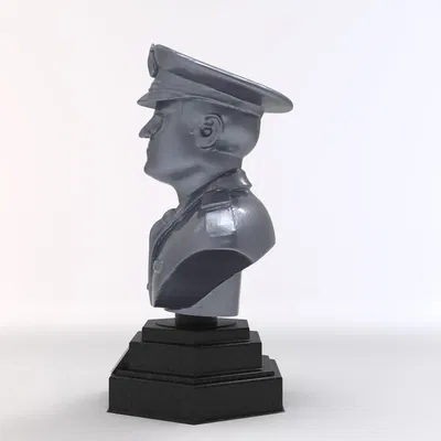 Tượng Bust Cảnh Sát Kèm Chữ Tùy Chỉnh