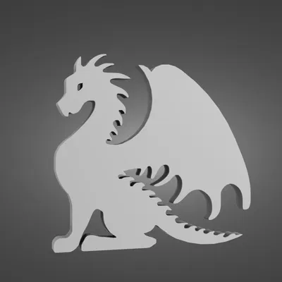 Mô Hình Rồng 3D Treo Tường - Trang Trí Độc Đáo Cho Ngôi Nhà