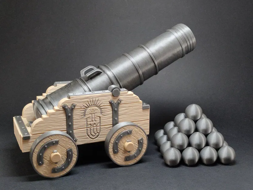 Medieval Canon – Đại bác trung cổ làm giá đỡ Philips OneBlade - Image 1