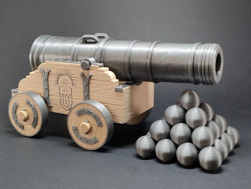 Medieval Canon – Đại bác trung cổ làm giá đỡ Philips OneBlade - Image 2