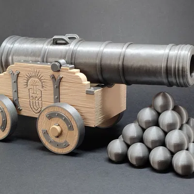 Medieval Canon – Đại bác trung cổ làm giá đỡ Philips OneBlade