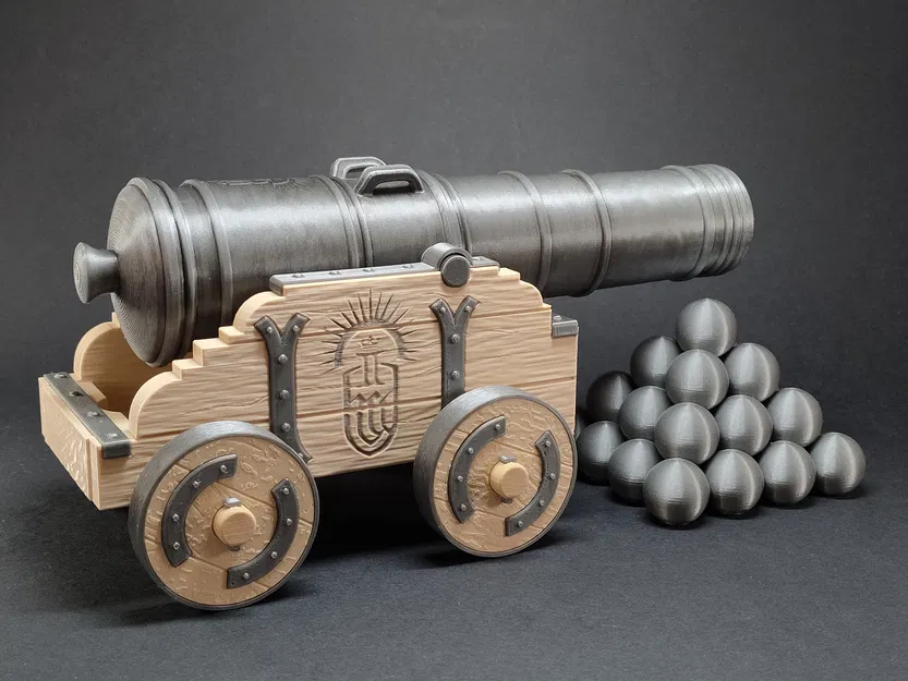 Medieval Canon – Đại bác trung cổ làm giá đỡ Philips OneBlade - Image 3