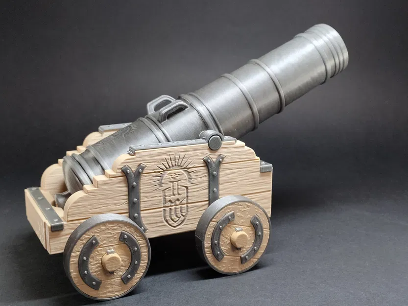 Medieval Canon – Đại bác trung cổ làm giá đỡ Philips OneBlade - Image 4