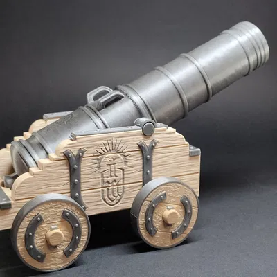 Medieval Canon – Đại bác trung cổ làm giá đỡ Philips OneBlade