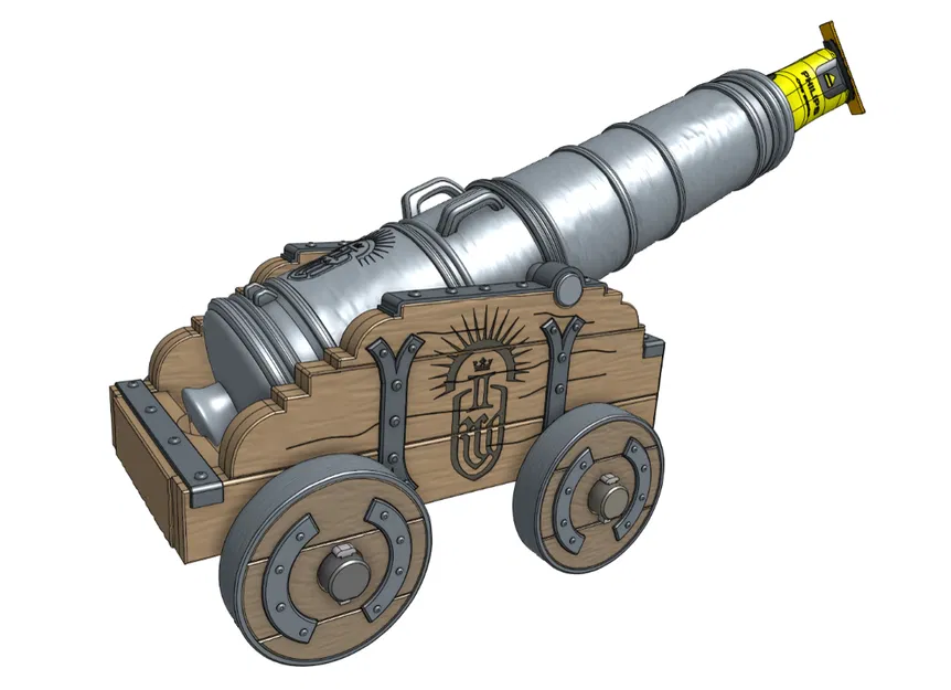 Medieval Canon – Đại bác trung cổ làm giá đỡ Philips OneBlade - Image 5