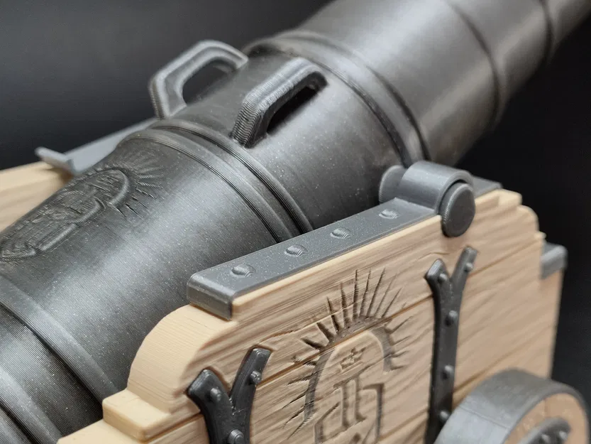 Medieval Canon – Đại bác trung cổ làm giá đỡ Philips OneBlade - Image 9