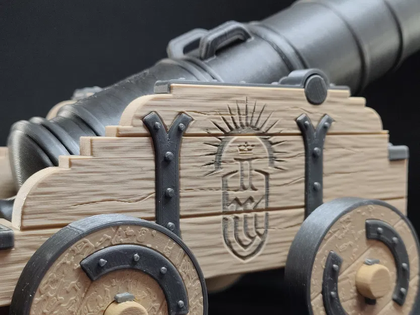 Medieval Canon – Đại bác trung cổ làm giá đỡ Philips OneBlade - Image 10